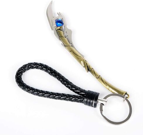 سلسلة مفاتيح محبوكة بحبل معدني للسيارة من جيه سي في سي اكس لوكي (15 سم) in Kuwait