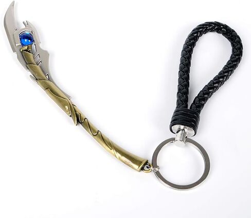 سلسلة مفاتيح محبوكة بحبل معدني للسيارة من جيه سي في سي اكس لوكي (15 سم) in Kuwait