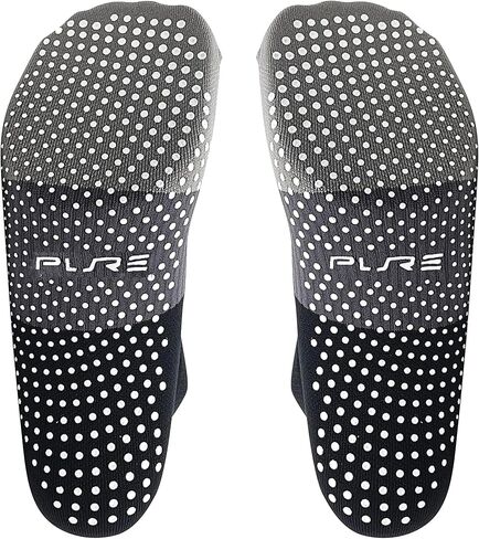 جوارب Pure Athlete No Show Yoga Grip - جورب غير قابل للانزلاق مع مقابض للنساء والرجال البيلاتس in Saudi Arabia
