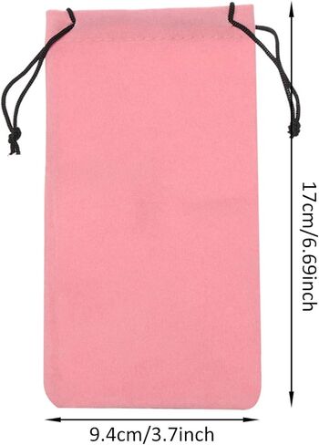 حافظة ناعمة لتخزين النظارات الشمسية من كادبل، مجموعة من 8 قطع, متعدد الألوان, 17*9.4cm/6.69*3.70inch in Kuwait