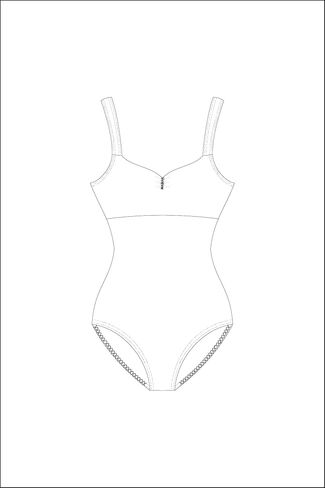 ملابس رقص Moi MABEL للرقص/الباليه، قطن إيلاستان، بطانة أمامية، للسيدات in Kuwait