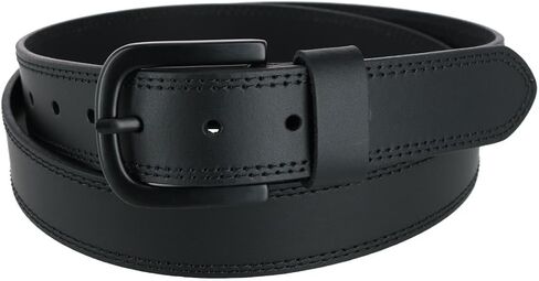 Dickies Men's Big and Tall 38MM Wide Bridle Leather Casual Belt in Saudi Arabia