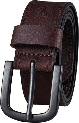 Dickies Men's Big and Tall 38MM Wide Bridle Leather Casual Belt in Saudi Arabia
