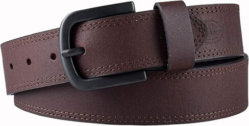 Dickies Men's Big and Tall 38MM Wide Bridle Leather Casual Belt in Saudi Arabia