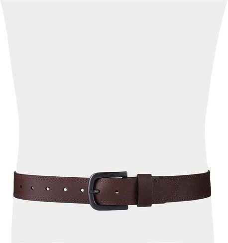 Dickies Men's Big and Tall 38MM Wide Bridle Leather Casual Belt in Saudi Arabia