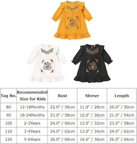 Mexican Dress for Girls 2024 Traditional Vestidos Mexicanos Cinco De Mayo Easter Embroidered Dresses Toddler Kids in Saudi Arabia