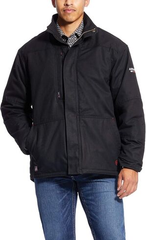 Ariat Men's FR Workhorse Jacket, Black, XXXL in Saudi Arabia