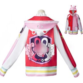 GWOKDAN Women Uta Cosplay Costume Anime Uniform Long Jacket Dress Halloween Chirstmas Outfits Full Set