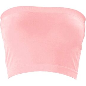 KMystic Stretch Seamless Tube Bra Bandeau Top