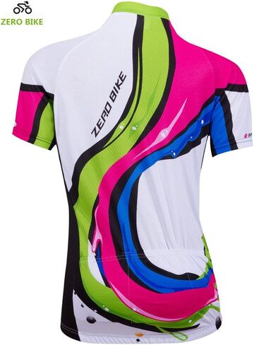 Women's Short Sleeve Cycling Jersey Jacket Cycling Shirt Quick Dry Breathable Mountain Clothing Bike Top in Saudi Arabia