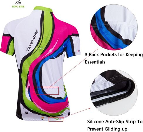 Women's Short Sleeve Cycling Jersey Jacket Cycling Shirt Quick Dry Breathable Mountain Clothing Bike Top in Saudi Arabia