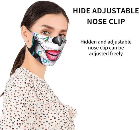 4pcs Face Mask with Filter Pocket Washable Balaclava Comfortable Reusable Adjustable Masks for Men Women in Saudi Arabia