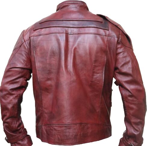 زي سترة جلدية من Guardians Star Lord Chris-Pratt، مقاس XXS-3XL in Kuwait