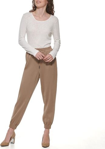 DKNY Women's Joggers Elevated Easy Sportswear Pant in Saudi Arabia