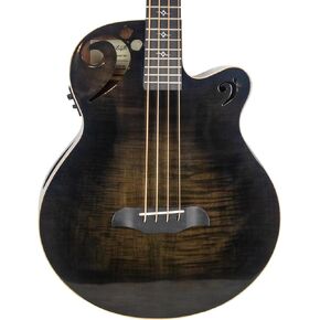 Sawtooth, 4-String Acoustic Electric Bass, Right Handed (ST-AB24EC-TBLK)
