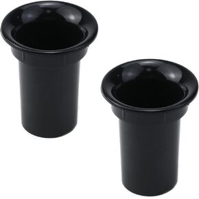 2PCS Speaker Cabinet Port Tube Speaker Accessories Plastic Speaker Cabinet Port Tube for Concern Party Stage (53×65mm/2.09"×2.56")