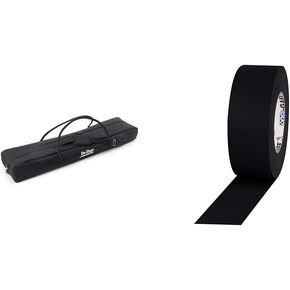 On-Stage SSB6500 Speaker Stand Bag (Storage and Transportation for Portable PA, Lighting, and Mic Stands or Drum-Kit Hardware, Heavy-Duty Nylon, Foam Padded, Adjustable Strap, Carry Handles, Zipper)