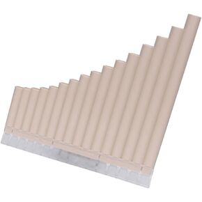 Pan Flute 16 Pipes Wooden Flute Chinese Flute Keyboard Instrument Bamboo Pan Flute Musical Instrument Pan Pipe Music Multifunction Panpipes C Key Pan Pipe Row Flute