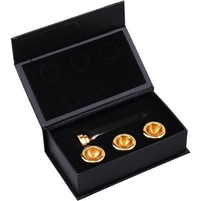 7c 5c 3c 1.5c Trumpet Mouthpiece with 4 Golden Mouthpiece Cups 7c 5c 3c 1.5c