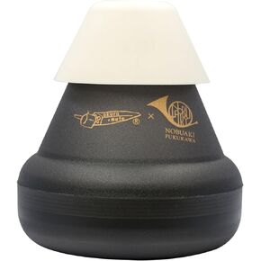 OKURA + MUTE Okra + Mute French Horn/Bass Trombone Practice Mute Color: Black