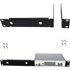 Rack Mount Kit Fit for Sen ew G 3 G 4 (ew100 135 300 335 835 845 935 945) Singe Receiver GA 3 GA 4 Mounting on 19 Inches Standard Installation Hardware