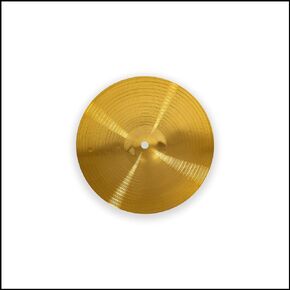 8 inch Splash Cymbal, Pratice Splash Cymbal (8'', Gold)
