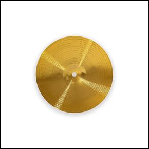 10 inch Splash Cymbal, Pratice Splash Cymbal (10'', Gold)