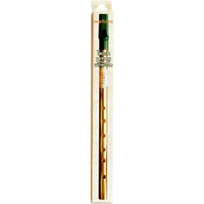 Irish Tin Whistle Key of D | Walton's Penny Whistle Ireland Classical Celtic Folk Brass Instrument | Easy-to-learn, perfect for Beginners