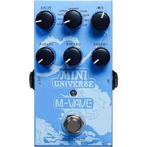 Guitar Pedal Reverb Innovation Unique Sound 9 Reverb Effects Universe Pedals Pure Digital