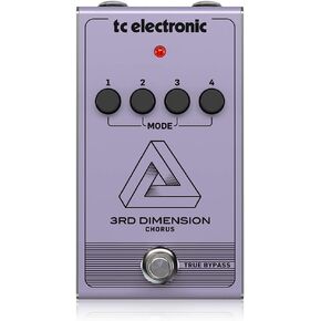 TC Electronic 3RD DIMENSION CHORUS Vintage Analog Chorus Pedal Recreation with 4-Button Effect Selection and BBD Circuitry in Kuwait