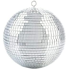 كرة ديسكو مرآة مقاس 8 بوصات - كرة ديسكو رائعة وممتعة لتزيين الحفلات الكبيرة، تصميم الحفلات، تزيين (8 بوصة، وردي) in Kuwait