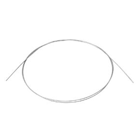 Bstinay 1m 18# Steel Piano Music Wire for Replacement of Broken Strings Dia 1mm Silver