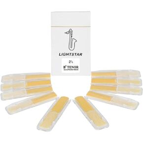 10PCS Tenor Saxophone Reeds for Tenor Sax Strength 2.5