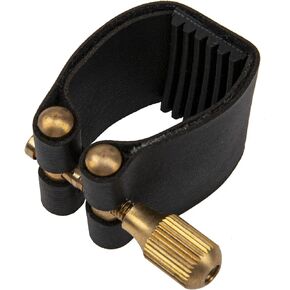 1Pcs Yootones Alto Saxophone Ligature Fastener Compact Compatible with Alto Sax Saxophone Rubber Mouthpiece(Black)