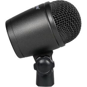 Phenyx Pro PDM33 Bass Kick Drum Mic, Cardioid Dynamic Microphone with Expanded Bass Range, Integral Stand Mount, and Durable Metal Mesh Grille
