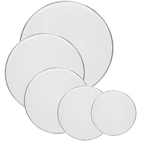 gt4 Drum Heads (22", 16", 14", 13", 12") White
