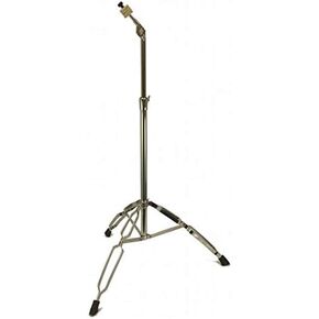 STRAIGHT CYMBAL STAND 5' Heavy Duty Chrome Double Braced Percussion Tripod NEW