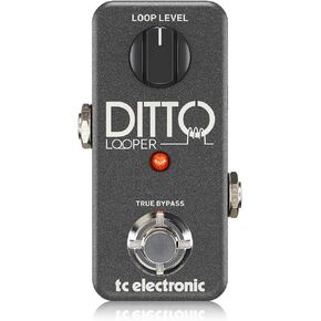 TC Electronic DITTO X2 LOOPER Highly Intuitive Looper Pedal with Dedicated Stop Button and Loop Effects