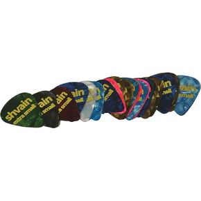 99 Pieces Colored Heart-shaped Celluloid Picks, Suitable For Guitar, Bass, Ukulele, Mandolins, Banjos, ect. (extra small)