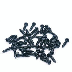 Tuning Peg Tuning Key Screws Machine Heads Guitar Tuner Mounting Screws for Electric/Acoustic Guitar Bass 11 x 2 mm (Chrome 50 Pack)