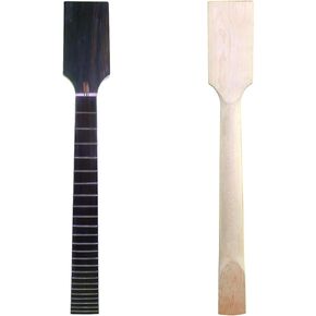 7 String Electric Guitar Neck 24 Fret 25.5inch Maple Rosewood Fretboard Paddle wide Necks Electric Guitar Neck Unfinished Replacement