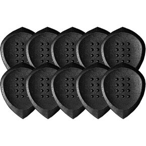 Acoustik Attak STEALTH Structured Guitar Pick - Small Beveled Guitar Picks, Unique Tone (10 Pack, Black) in Kuwait