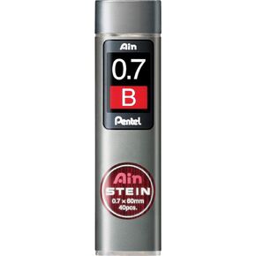 Pentel Mechanical Pencil Lead, Ain Stein, 0.7mm, 2B (C277-2B)