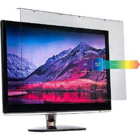 19-20 inch Anti-Blue Light Filter for Computer Monitor. Blue Light Monitor Screen Protector Panel (17.3 x 10.8 inch). Blocks Blue Light 380 to 495 nm. Fits LCD, TV and PC, iMac Monitors