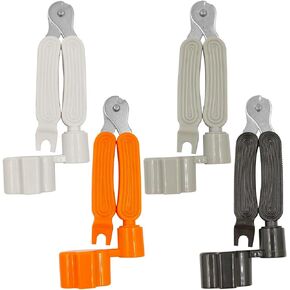 Guitar String Winder, Guitar String Cutter, Guitar Bridge Pin Puller, lyfLux 3 in 1 Guitar Repair Tool (4 Pack)