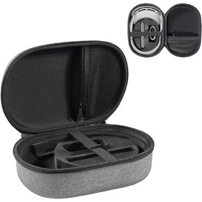 Hard Carrying Case for Apple Vision Pro & Accessories, Handheld Travel Bag with Strap (Gray)