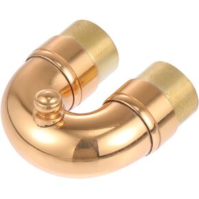 MILISTEN 1pc Trumpet Muffler Trumpet Bending Neck Professional Bending Neck Trumpet Replacement Part Trumpet Sound Changing Tube Musical Instrument Accessory Brass Repair Tool Small