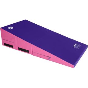 We Sell Mats Gymnastics Incline Mat, Cheese Wedge Skill Shape, Tumbling Mat for Gymnastics Training, Cheerleading and Obstacle Courses