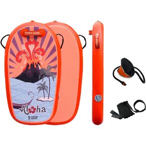 Tuxedo Sailor Body Board - Beach Kids Boogie Board - Ultra Lightweight PVC Core Boogie Board for Beach and Pool ,with Wrap Wrist Straps, Foldable, Perfect Surf for Teens and Adults
