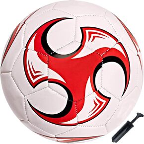 Soccer Ball Size 3,4,5 with Pump Needle Anti-Explosion Design Indoor Outdoor Suitable for Kids School Training Practice or Boys Girls Toddlers Gift
